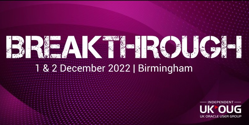 UKOUG | Breakthrough '22